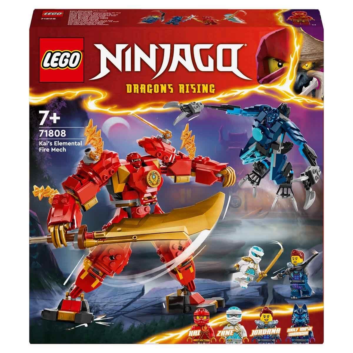 Lego Ninjago Kai's Elemental Fire Mech 71808