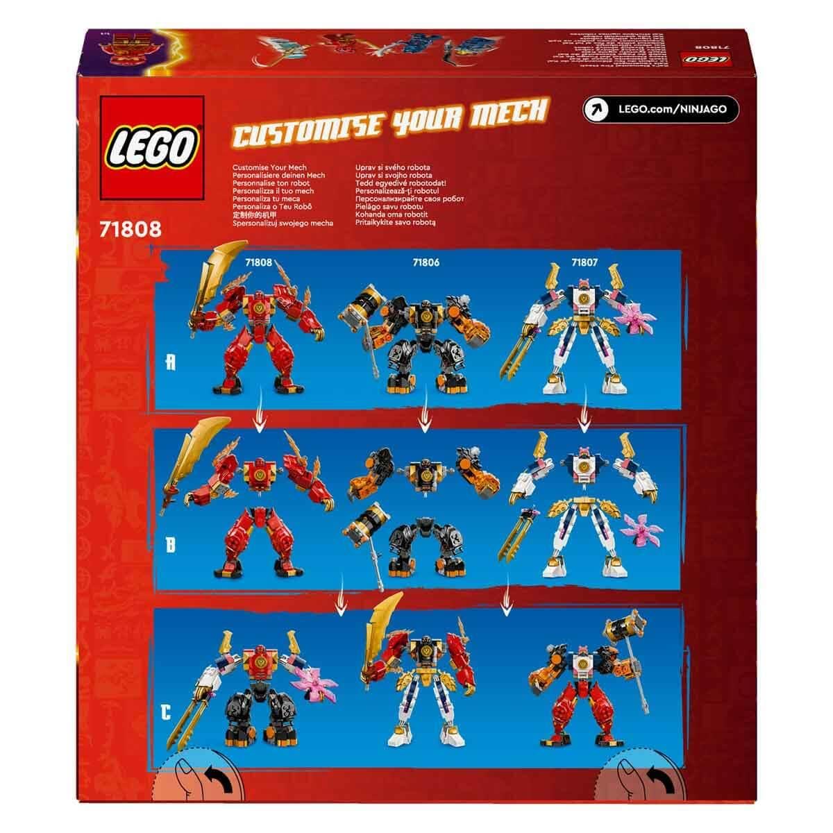 Lego Ninjago Kai's Elemental Fire Mech 71808