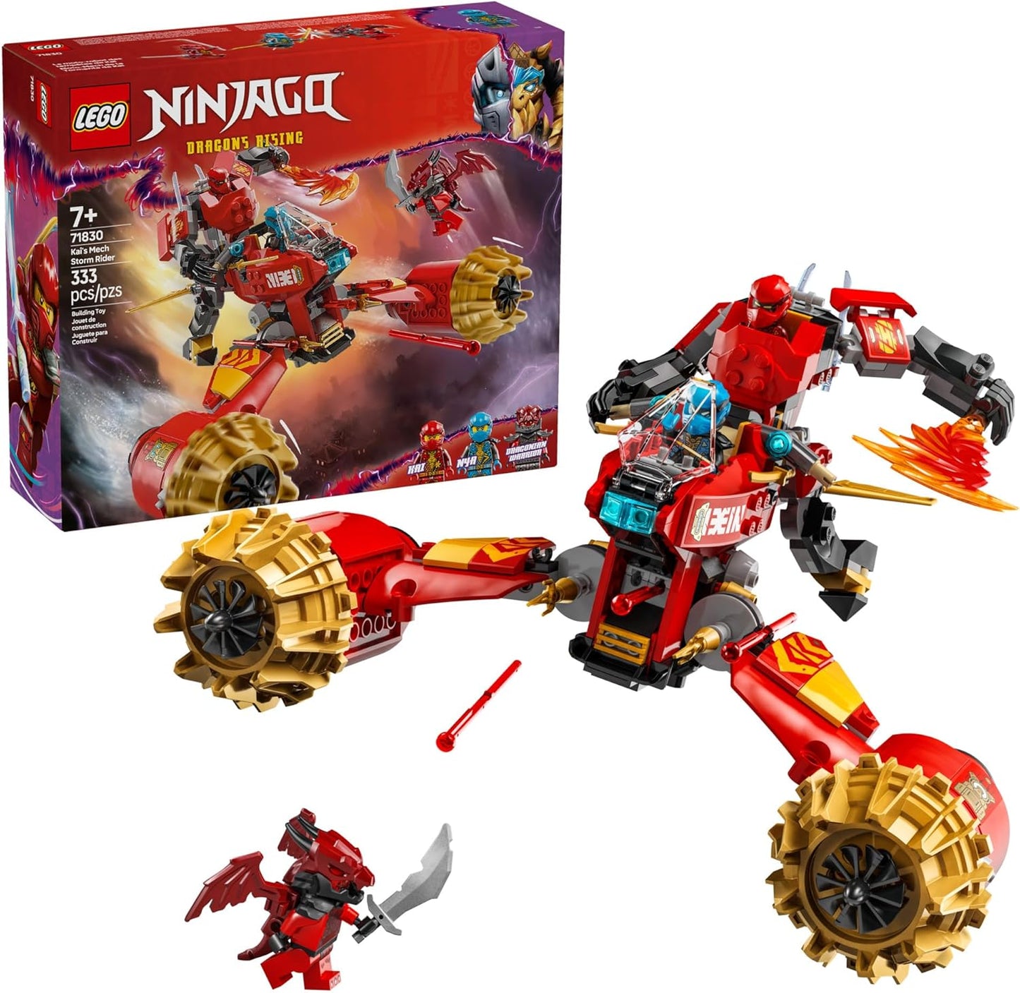 Lego Ninjago Kai's Mech Storm Rider 71830
