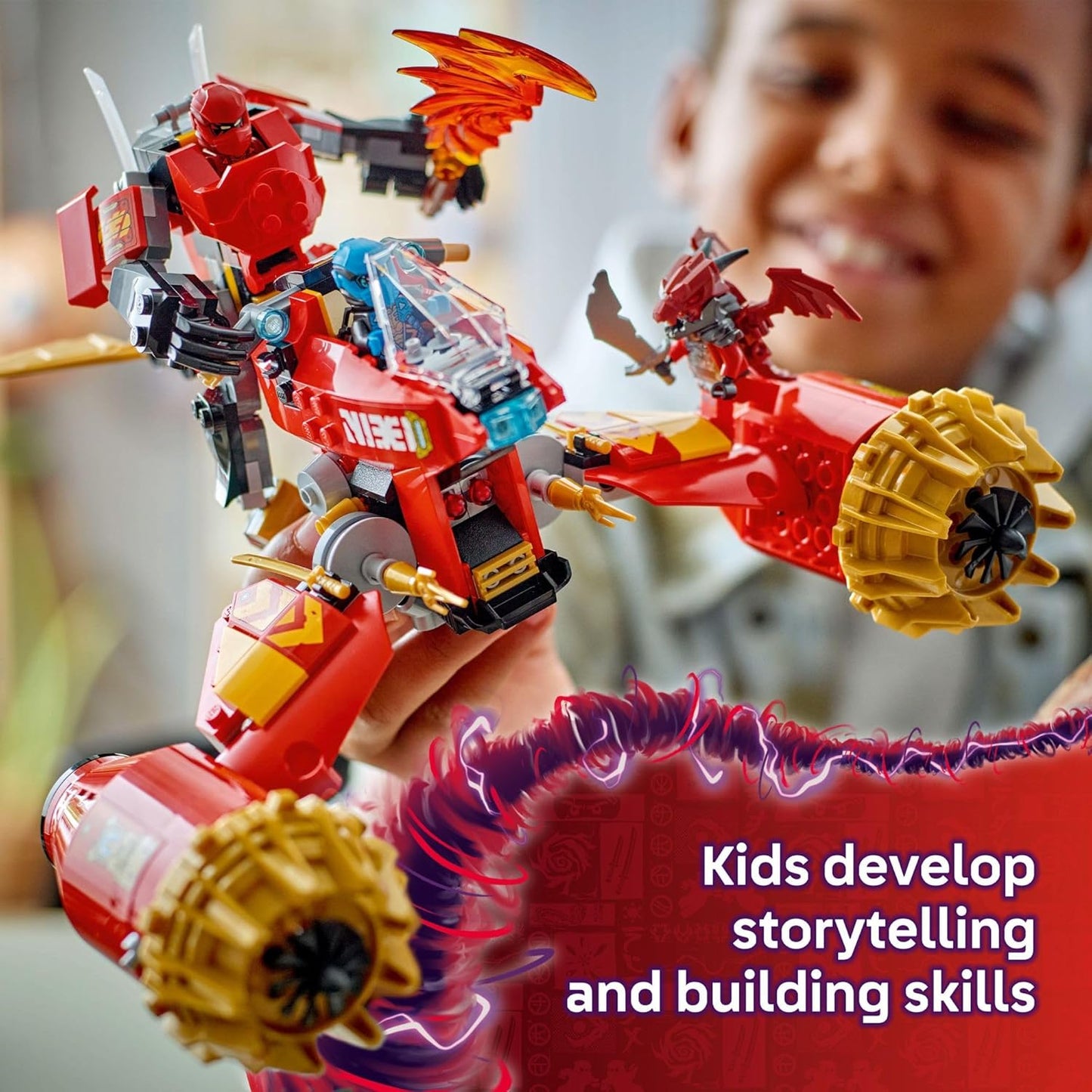 Lego Ninjago Kai's Mech Storm Rider 71830