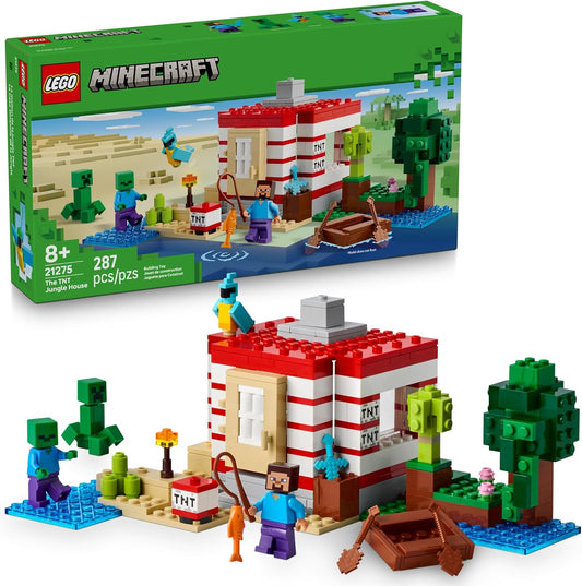 21275 Lego MinecraftThe TNT Jungle House