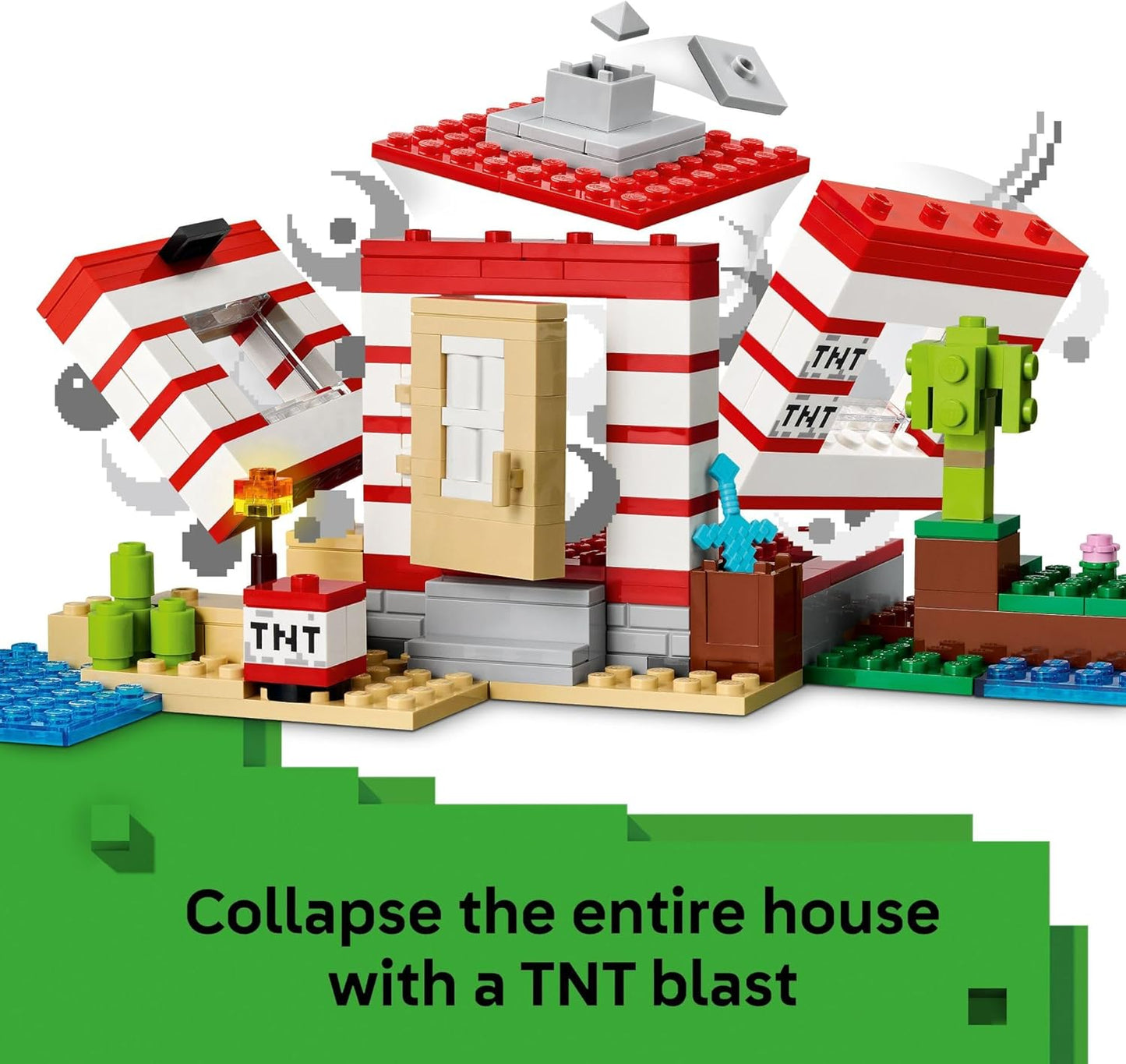 21275 Lego MinecraftThe TNT Jungle House