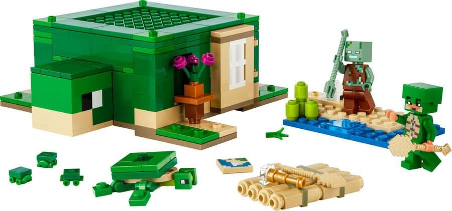 21254 Lego MinecraftThe Turtle Beach House