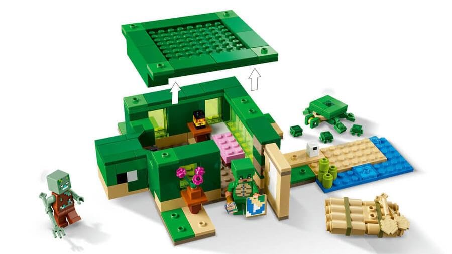 21254 Lego MinecraftThe Turtle Beach House