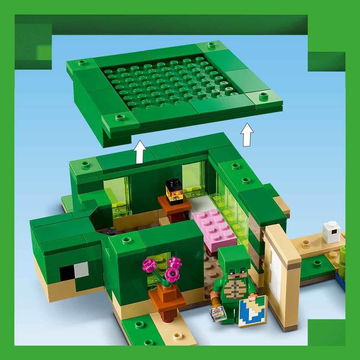 21254 Lego MinecraftThe Turtle Beach House