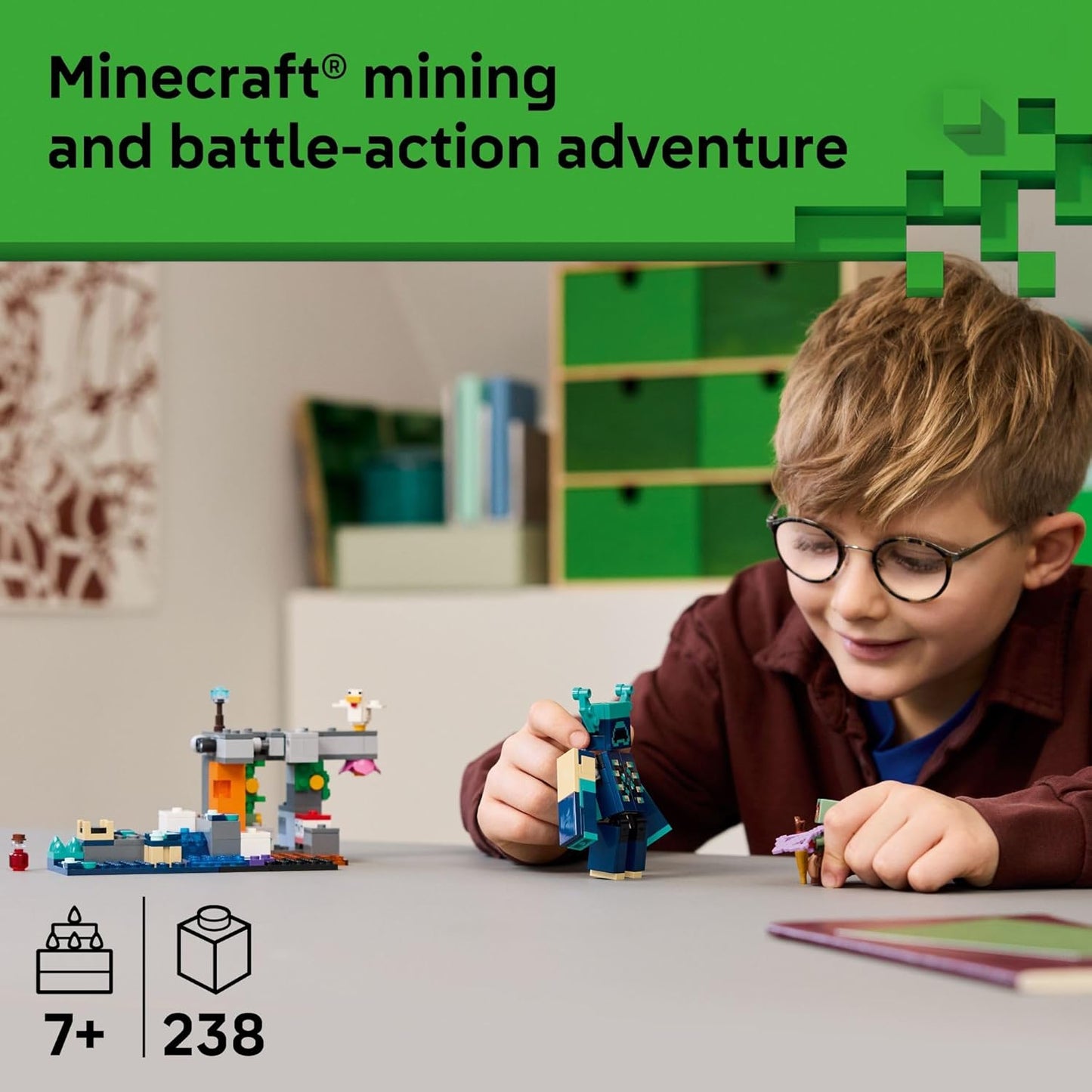 21274 Lego MinecraftThe Warden Encounter