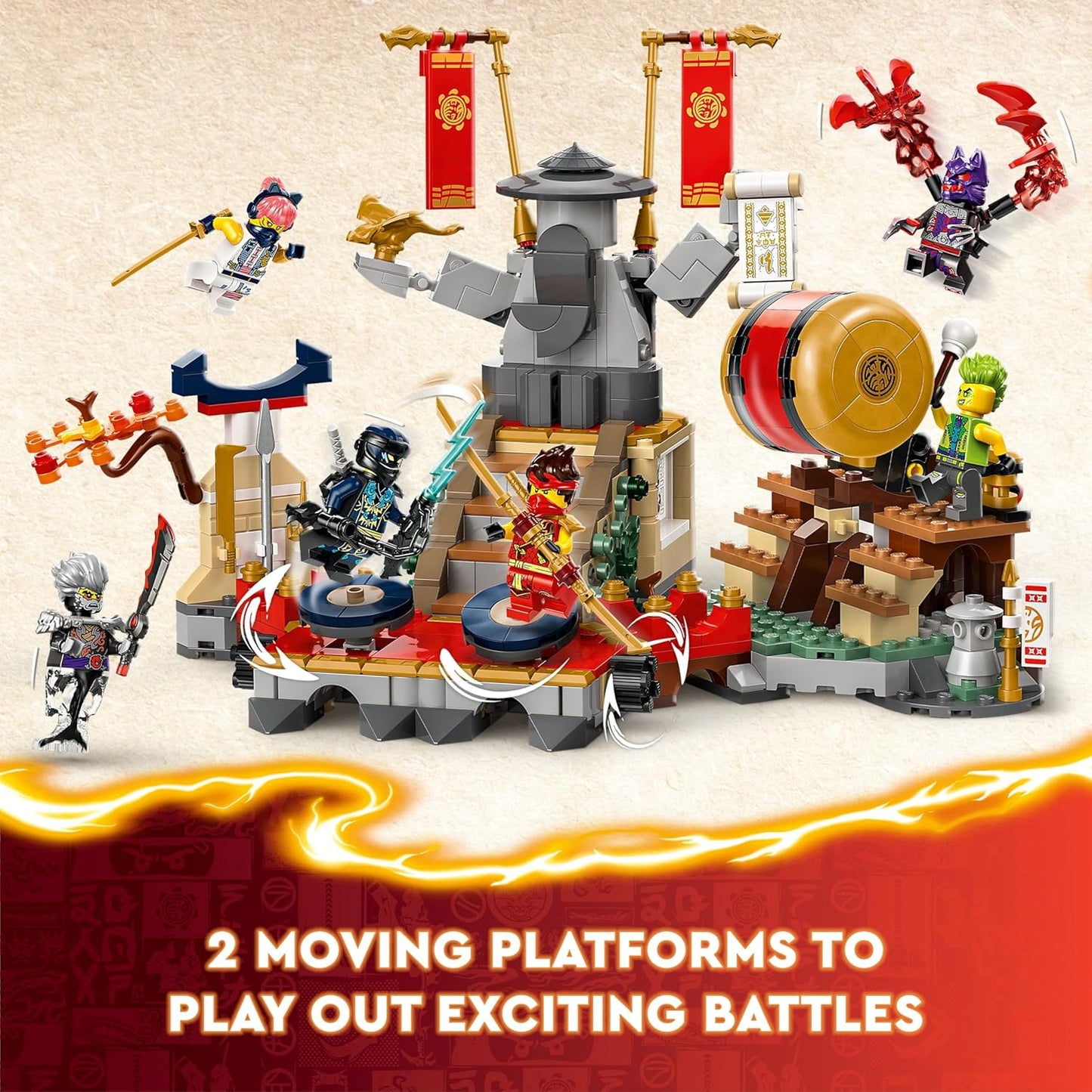 Lego Ninjago Tournament Battle Arena 71818