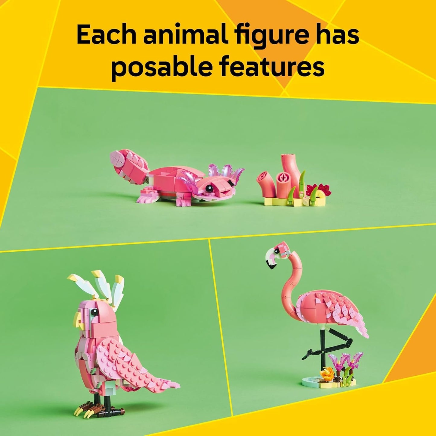 Lego Creator Wild Animals Pink Flamingo 31170