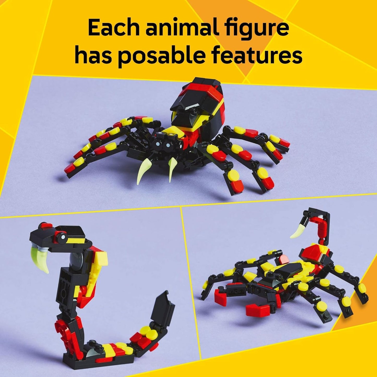 Lego Creator Wild Animals Surprising Spider 31159