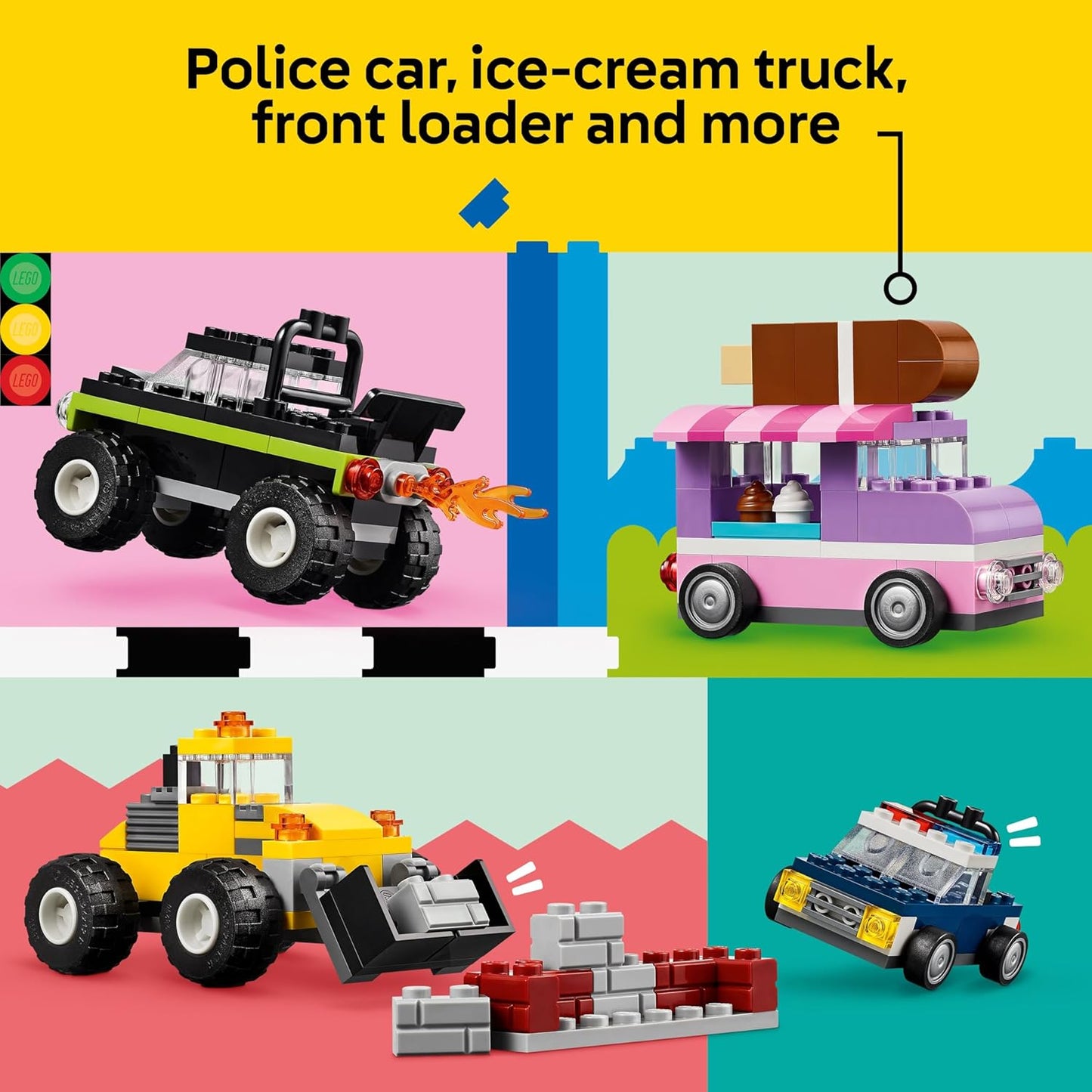 Lego Classic Creative Vehicles 11036
