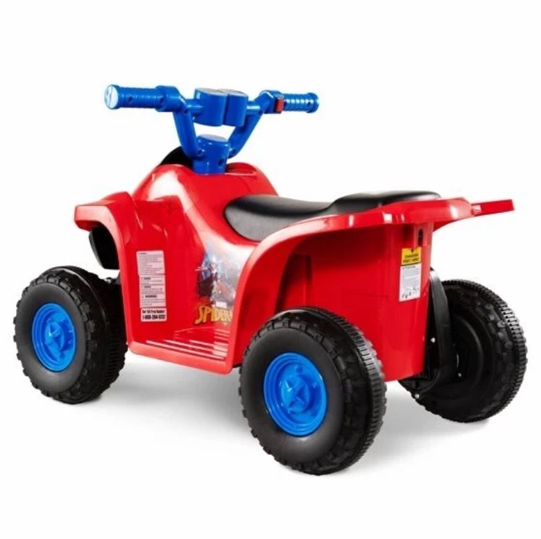Spiderman ATV Ride onHyper Toy Company 6 Volt