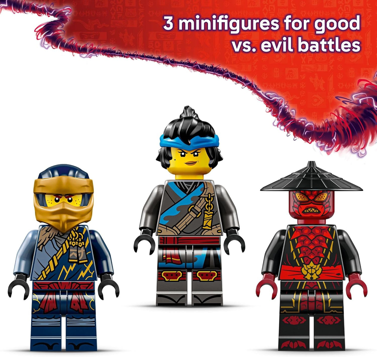 Lego Ninjago Rogue vs. Drix Race Car Duel