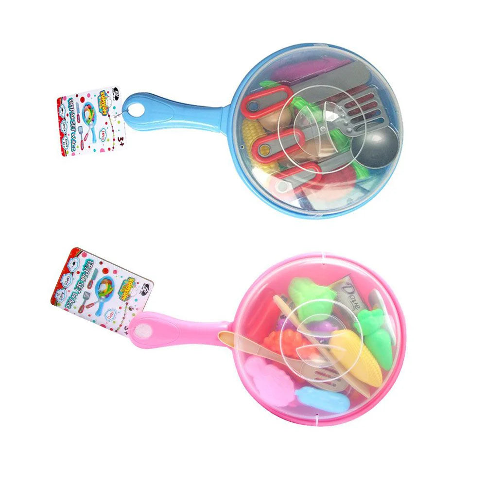 Power Joy Yumyum Frypan Set With Accessories (Styles Vary)