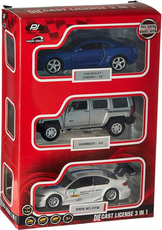 Power Joy Power Joy V.Vroom Diecast Licensed 3In1 1/43 (Styles Vary)