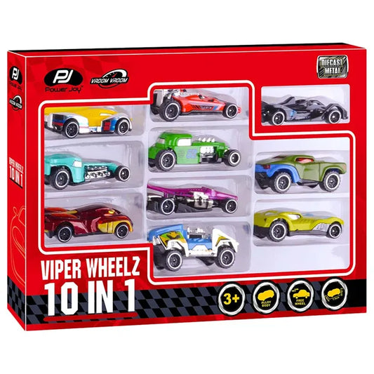 Power Joy - 1/64 Diecast Viper Wheelz Car ( Styles Vary)