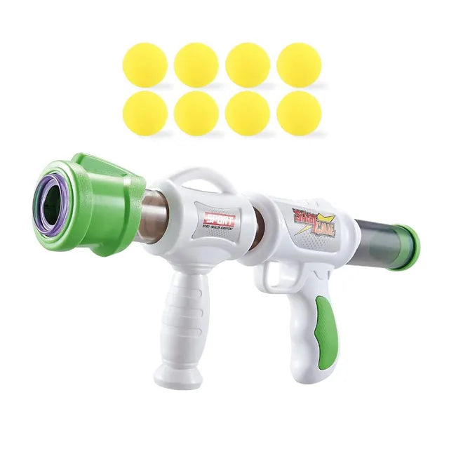Power Joy - X Blaster 7 Toy Gun With 8 Foam Ball Set (Styles Vary)