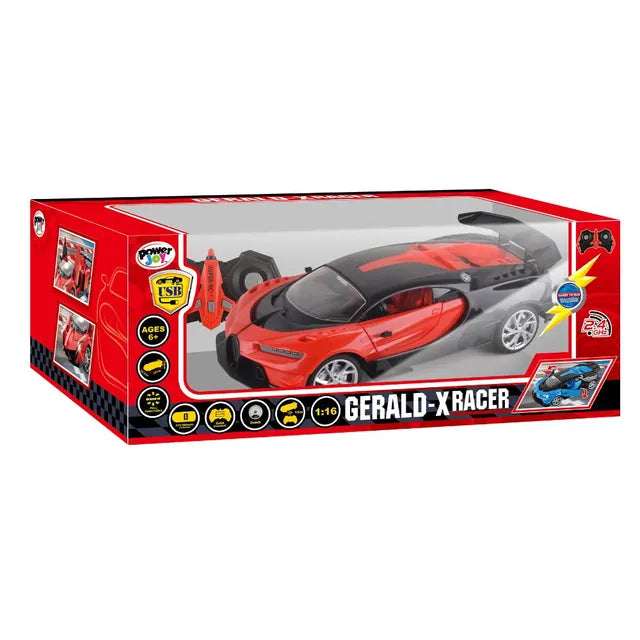 Power Joy - Remote Control Gerald-x Racer Sports Car - 1:16  (Styles Vary)