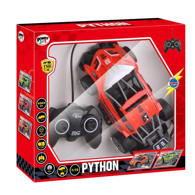 Power Joy - Remote Control Python Off-road Style Racing Car Toy - 1:16 (Styles Vary)