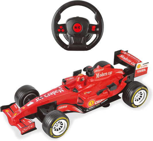 Power Joy Remote Control F1 Racing Car 1:12 Battery Operated (Colored Vary)