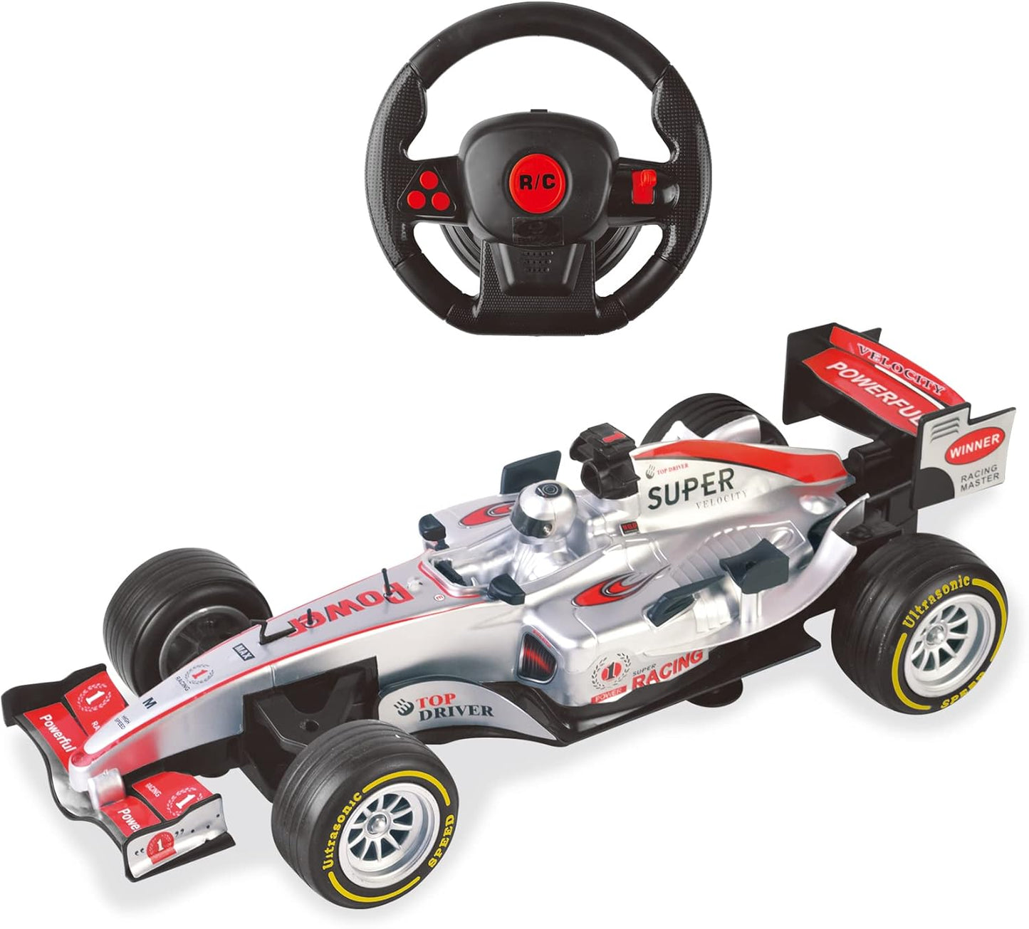 Power Joy Remote Control F1 Racing Car 1:12 Battery Operated (Colored Vary)