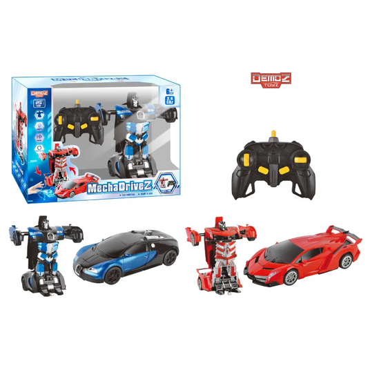 Demoz RC Mecha Drive Z Transformer 1/14 2.4G Light and Sound (Styles Vary)