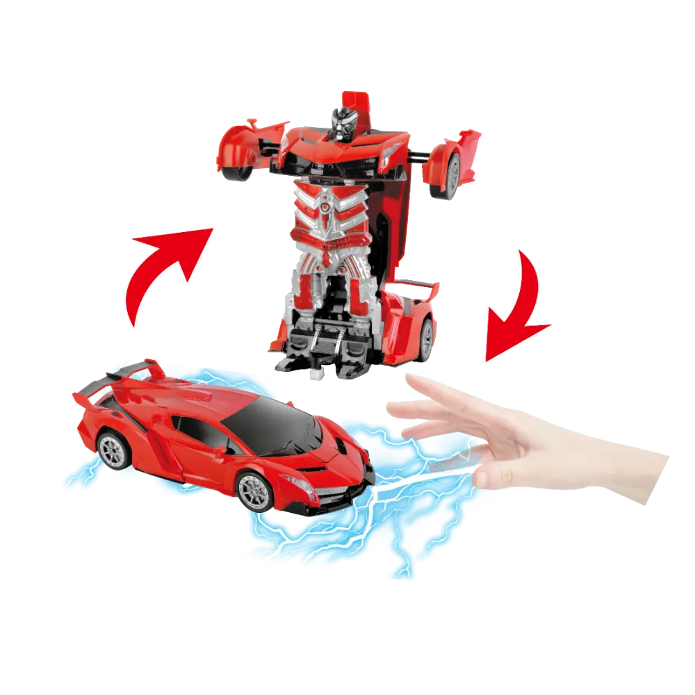 Demoz RC Mecha Drive Z Transformer 1/14 2.4G Light and Sound (Styles Vary)