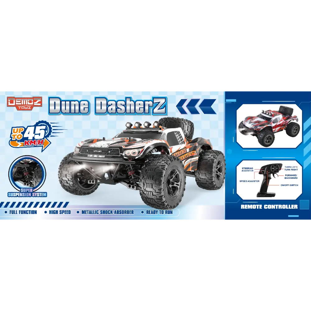 Demoz RC Dune Dasherz 45Km/H 2.4G with Light (Styles Vary)