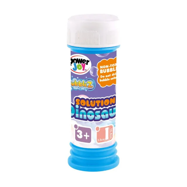 Power Joy Bubble Solution Dinosaur 50ml (Colored Vary)