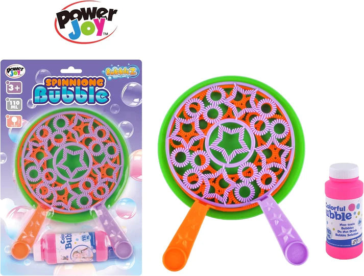 Power Joy Bubble Spinning Bubblez 110Ml
