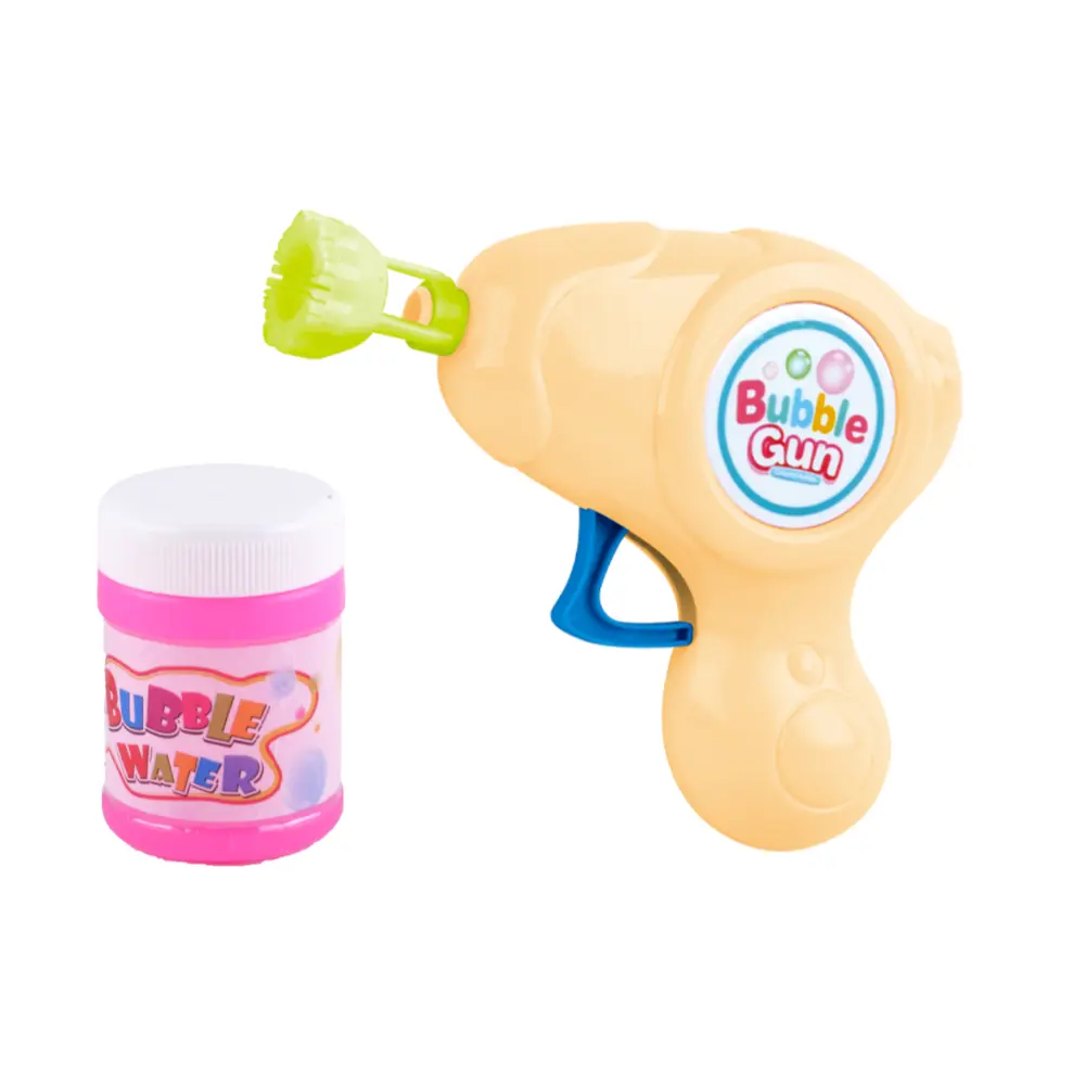 Power Joy Bubble Friction Mini Gun (Styles Vary)