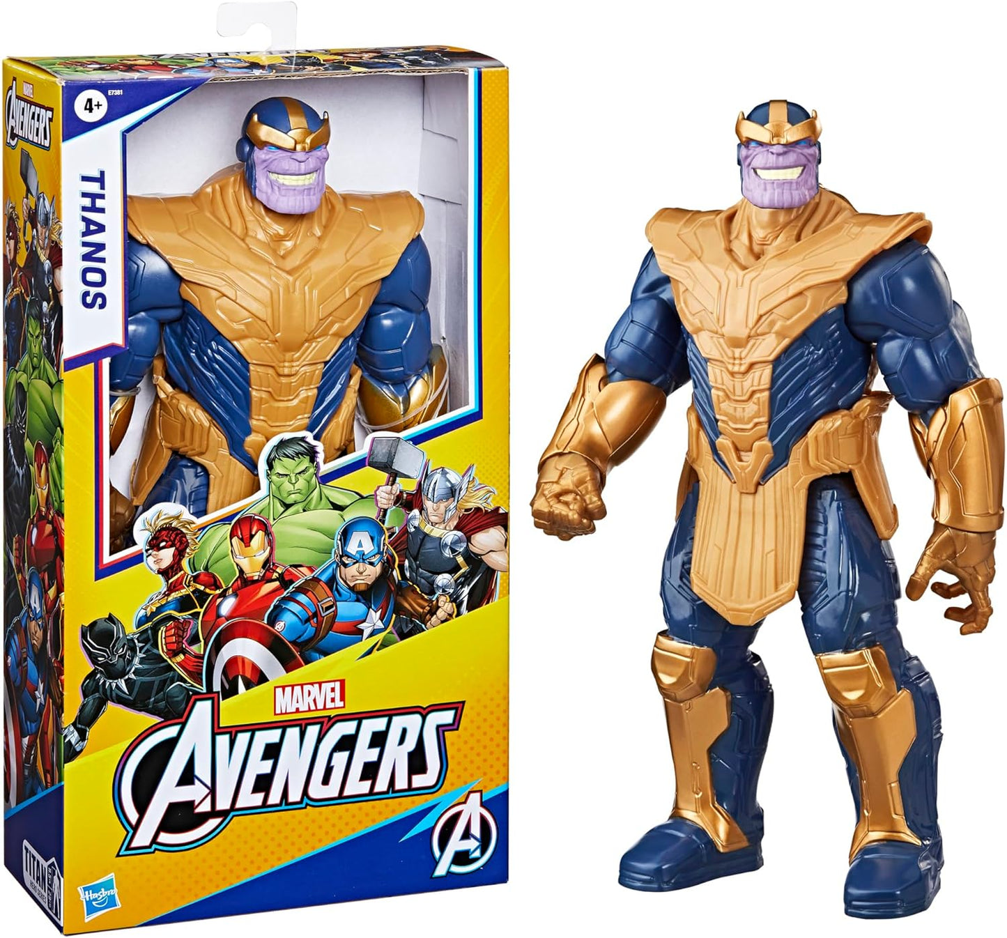 Marvel Avengers Titan Hero Series Thanos Deluxe Figure