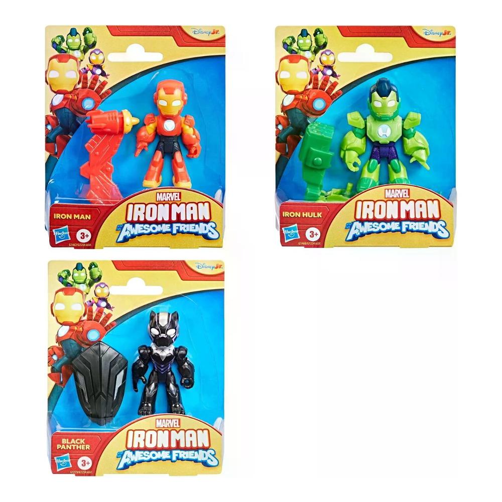 Iron Man Awesome Friend Figure & Vehicle (Styles Vary)