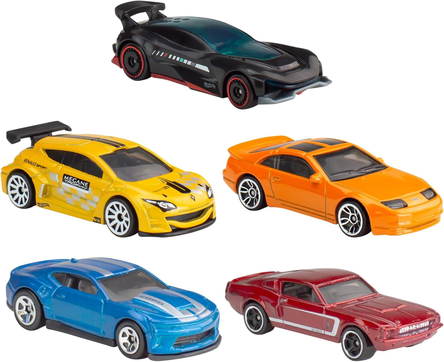Hot Wheels Cars, 5-Pack of Die-Cast Toy Cars or Trucks in 1:64 Scale (Styles May Vary)
