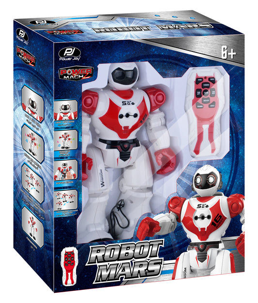 Power Joy RC Robot Mars English-Arabic Battery Operated (Styles Vary)