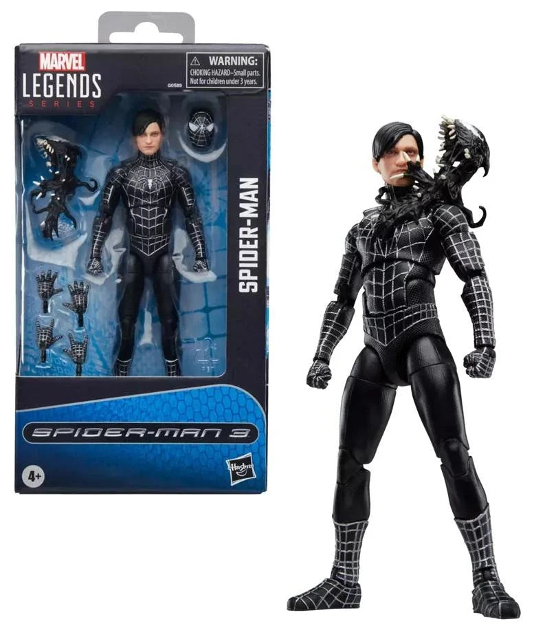 Marvel Spider Man 3 Tobymag Black Suit Legend Figure