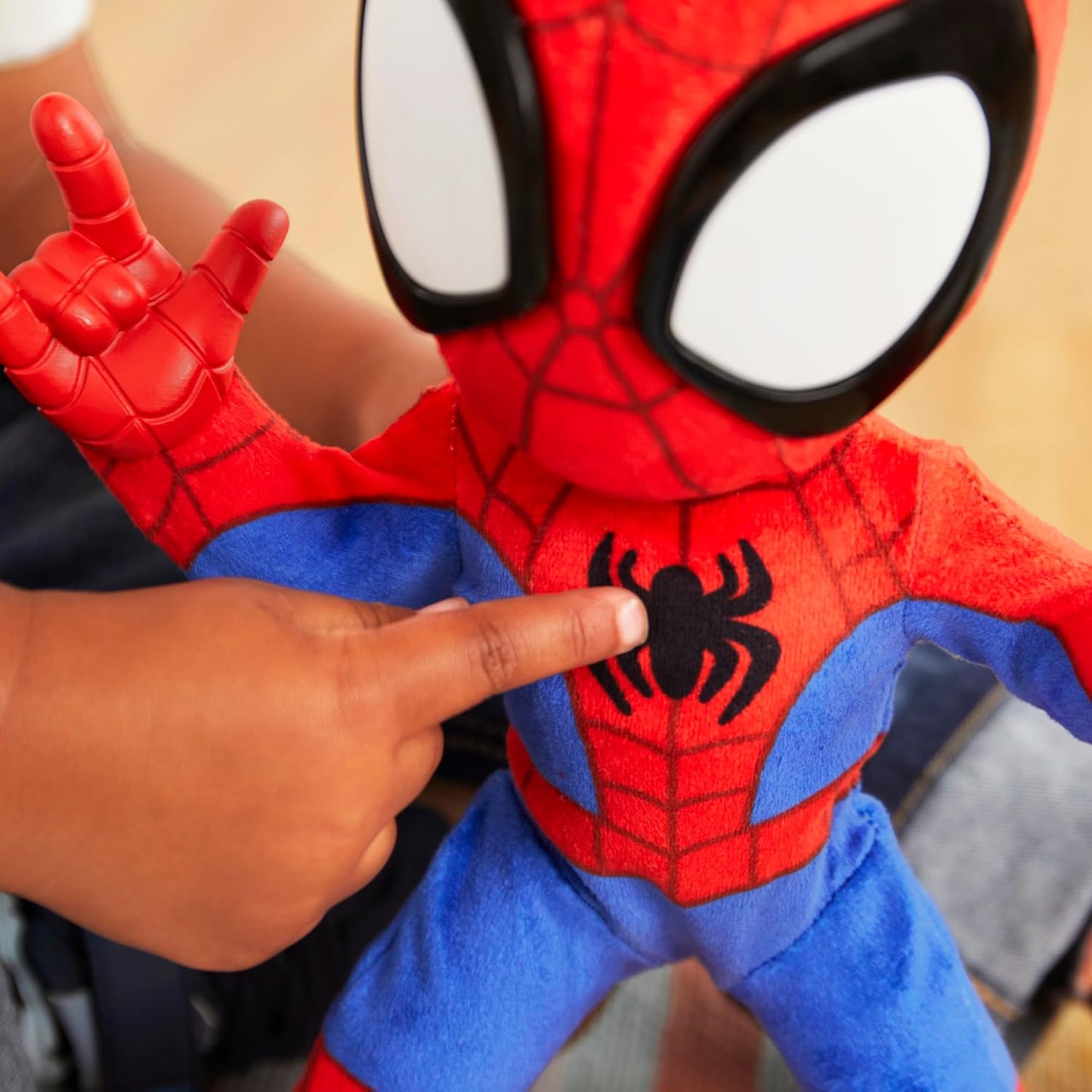 Marvel Spidey and His Fantastic Friends Spidey Dance 'N Crawl Interactive Plush Toy