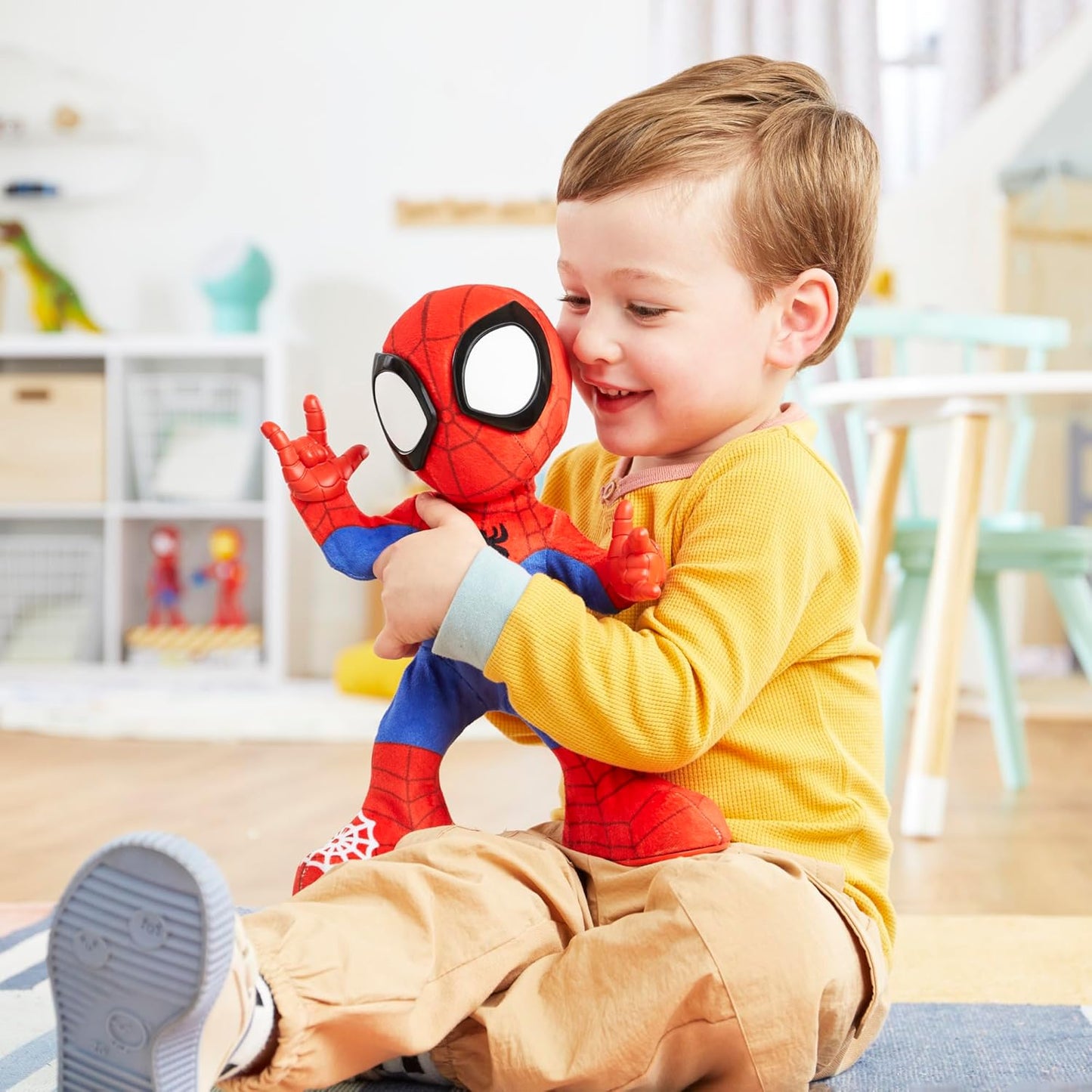 Marvel Spidey and His Fantastic Friends Spidey Dance 'N Crawl Interactive Plush Toy