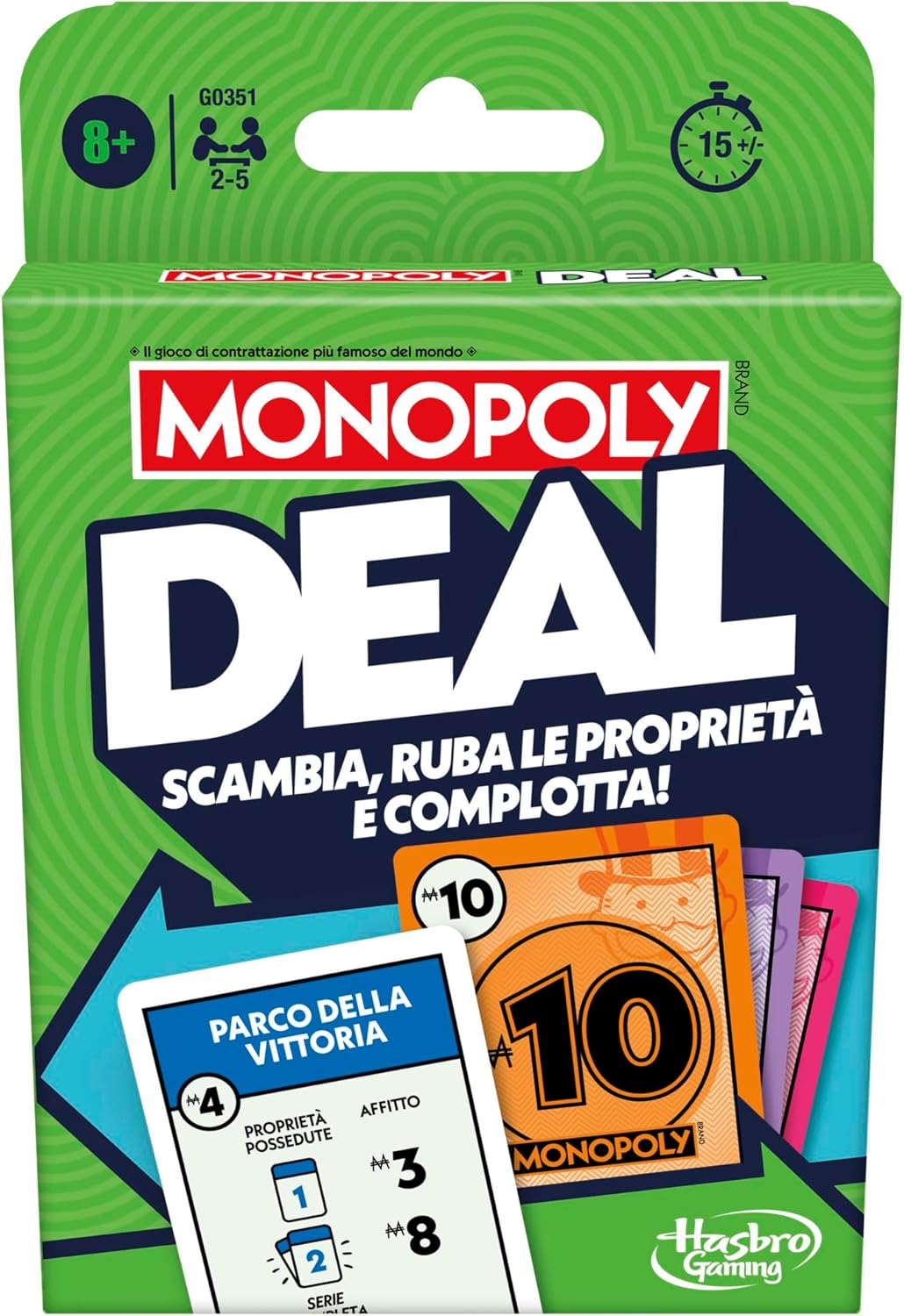 Monopoly Deal Card Game Edition 2025