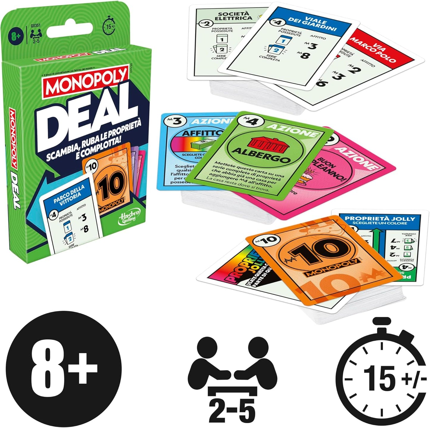 Monopoly Deal Card Game Edition 2025