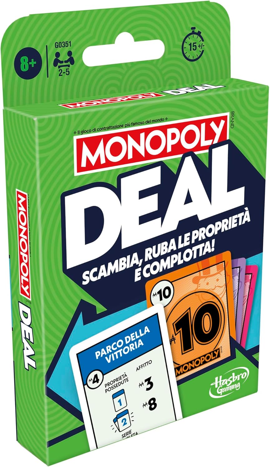 Monopoly Deal Card Game Edition 2025