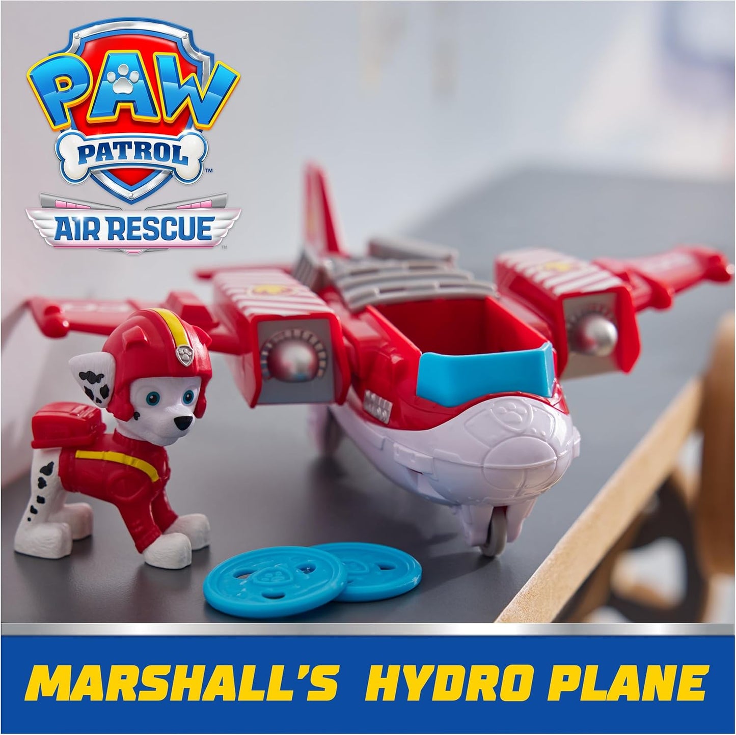 Paw Patrol Air Rescue Marshall Action Figure & Hero Hydro Plane