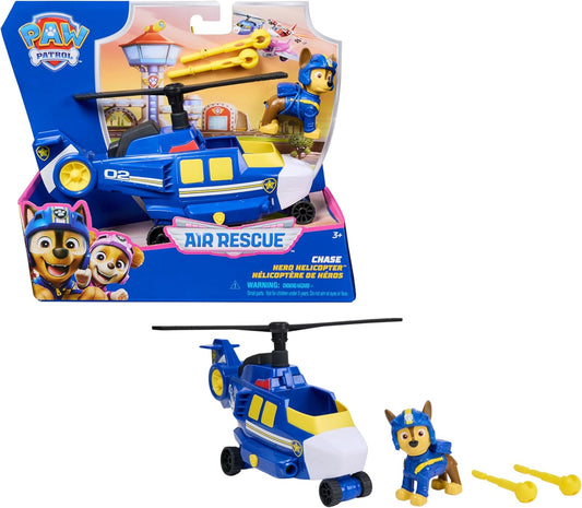 Paw Patrol Paw Patrol  Pack Figure Chase Air Rescue and Helicopter