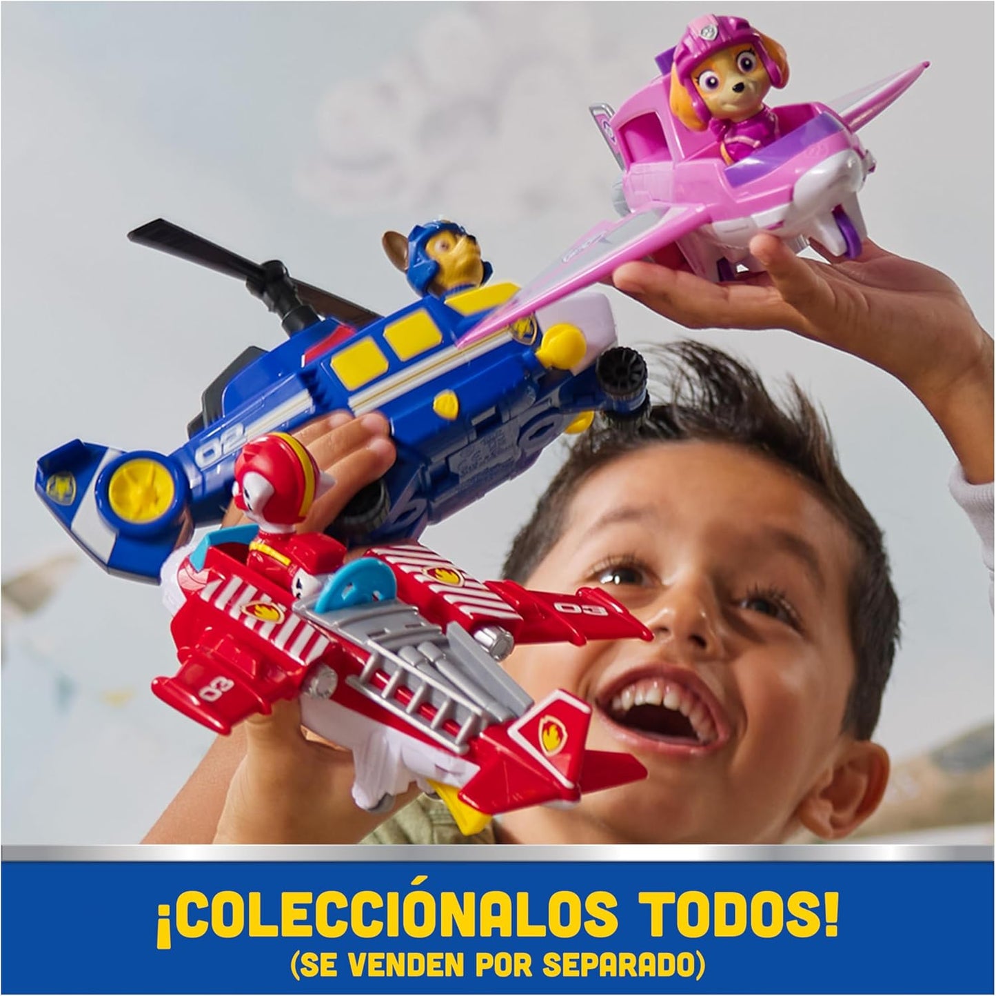 Paw Patrol Paw Patrol  Pack Figure Chase Air Rescue and Helicopter