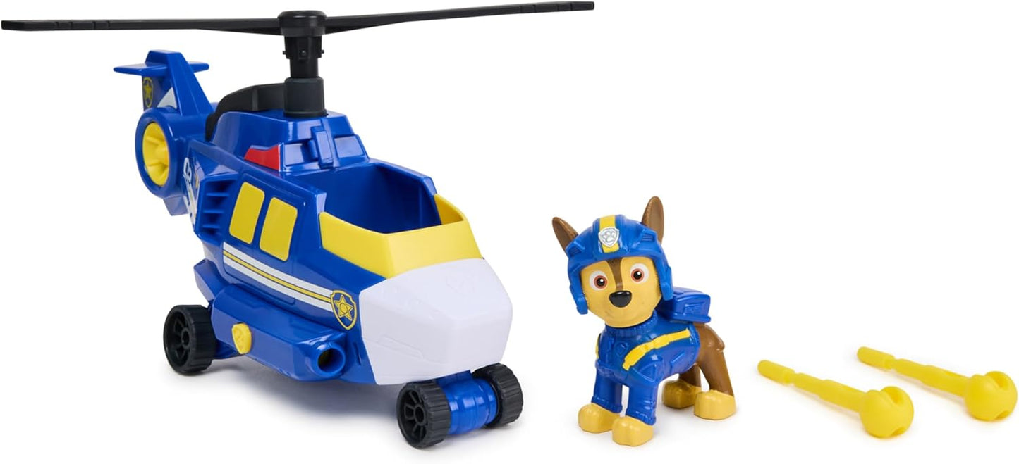 Paw Patrol Paw Patrol  Pack Figure Chase Air Rescue and Helicopter