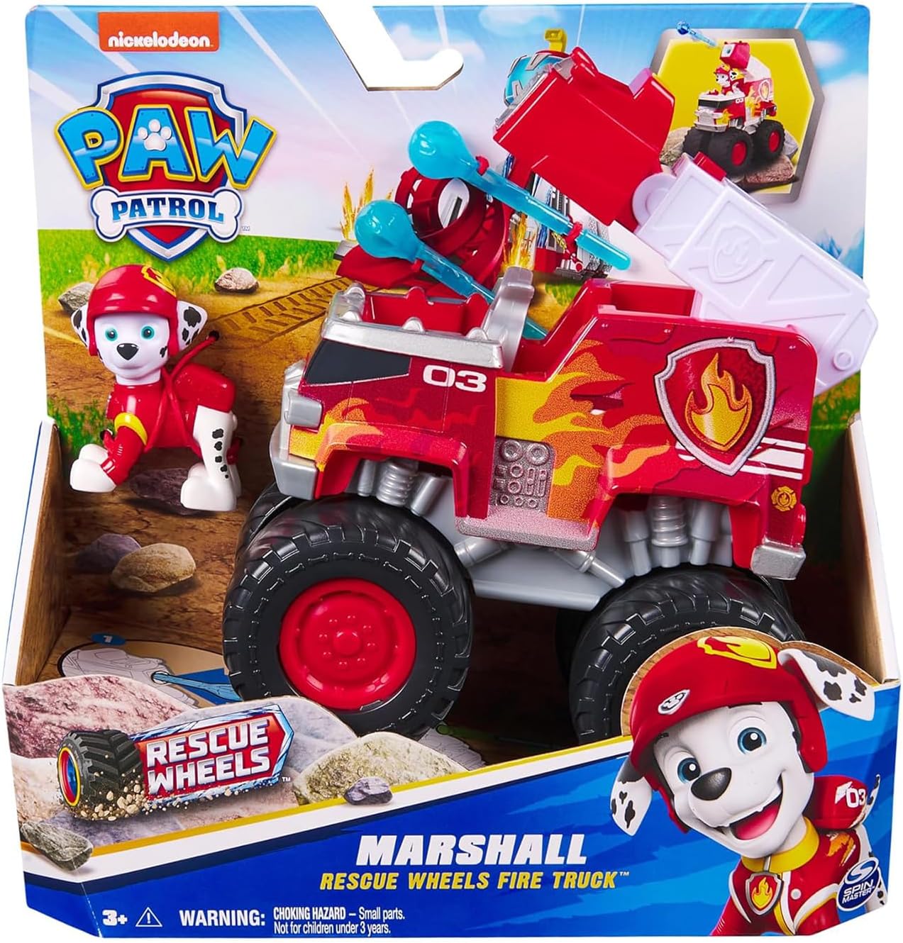 Paw Patrol Rescue Wheels Marshall
