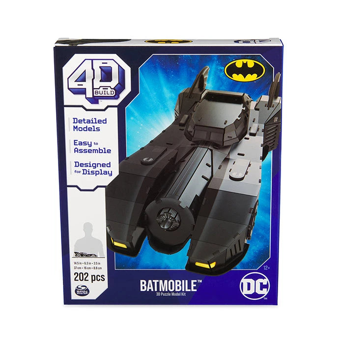 4D Build DC Batman Retro Batmobile 3D Puzzle 202 Pieces