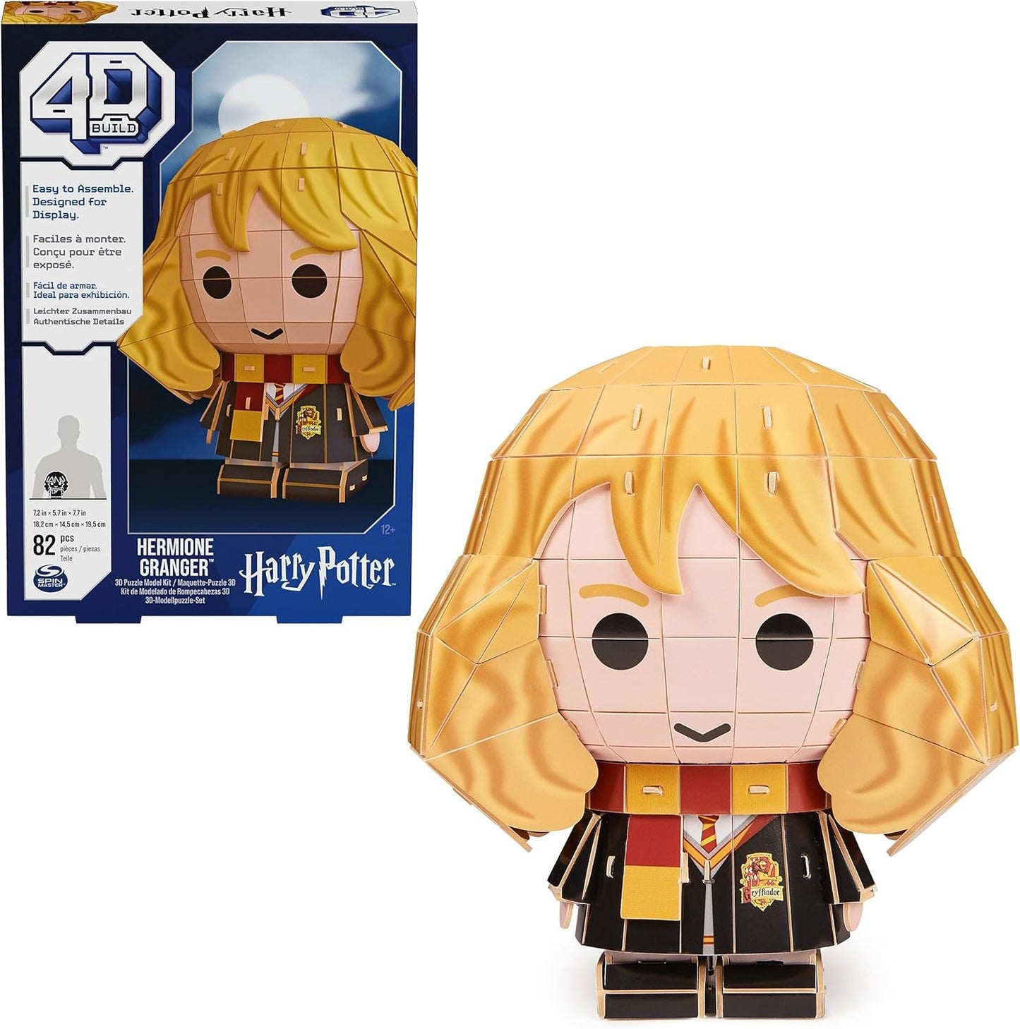 4D Build Harry Potter Hermione Granger 3D Puzzle Model Kit 82 Pcs