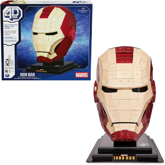 4D Build  Iron Man Helmet 3D Puzzle