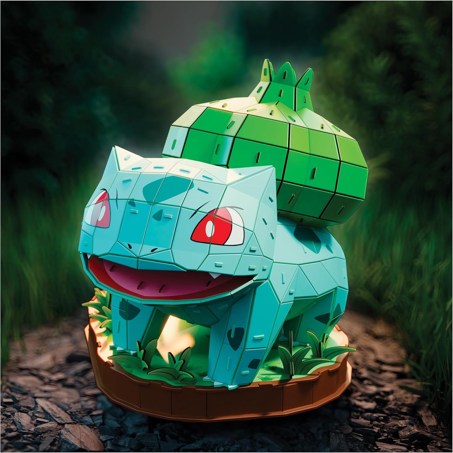4D Build Pokémon Bulbasaur 3D Model Kit 195 Pieces Puzzle