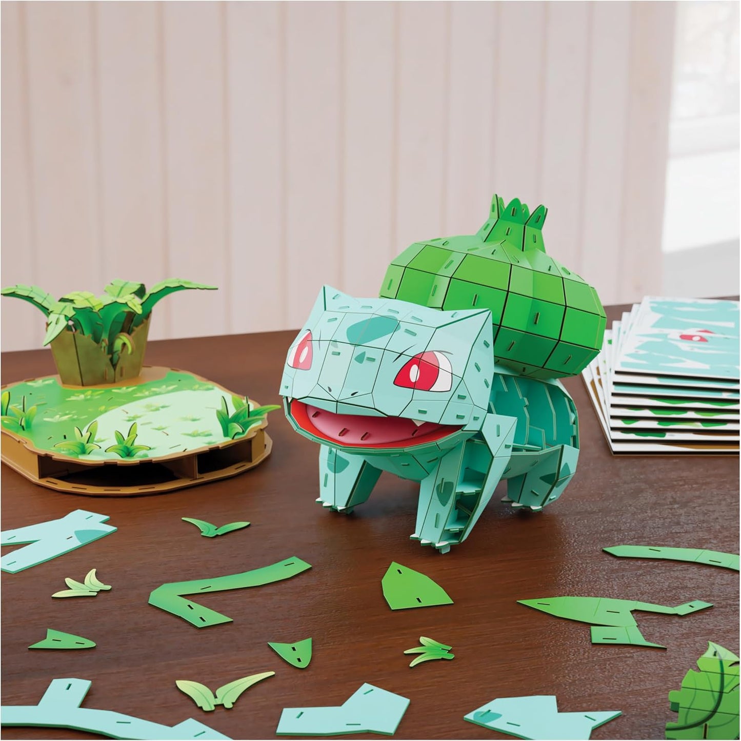 4D Build Pokémon Bulbasaur 3D Model Kit 195 Pieces Puzzle